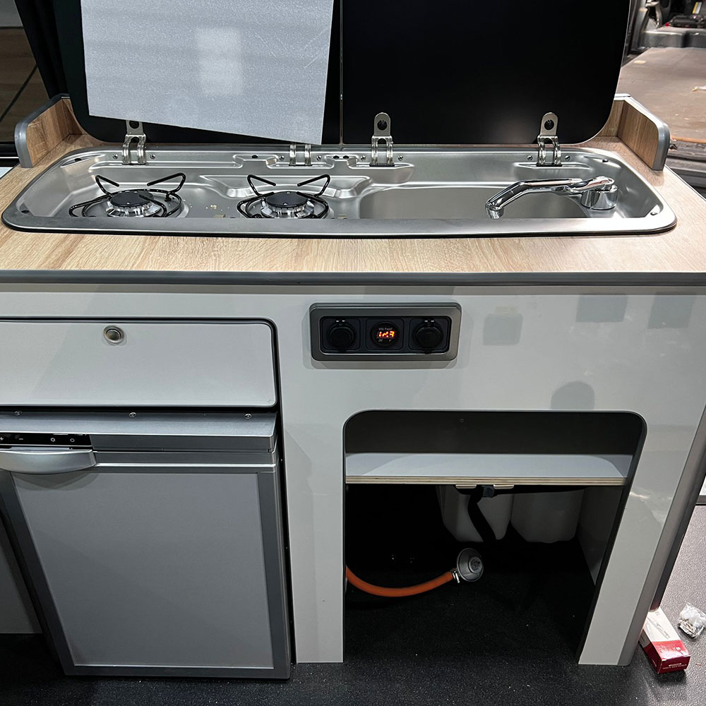 Light weight PLY Kitchen Pod cut or uncut for Dometic 9222 Hob Sink 3