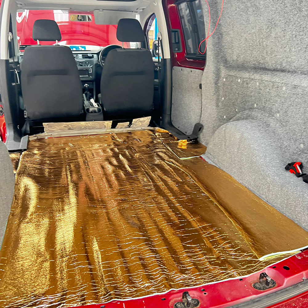 Under Floor Goldliner insulation